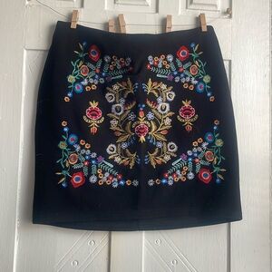 SHEIN Embroidered Skirt